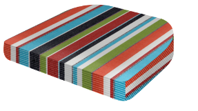 Custom Ottoman Cushion - 5749